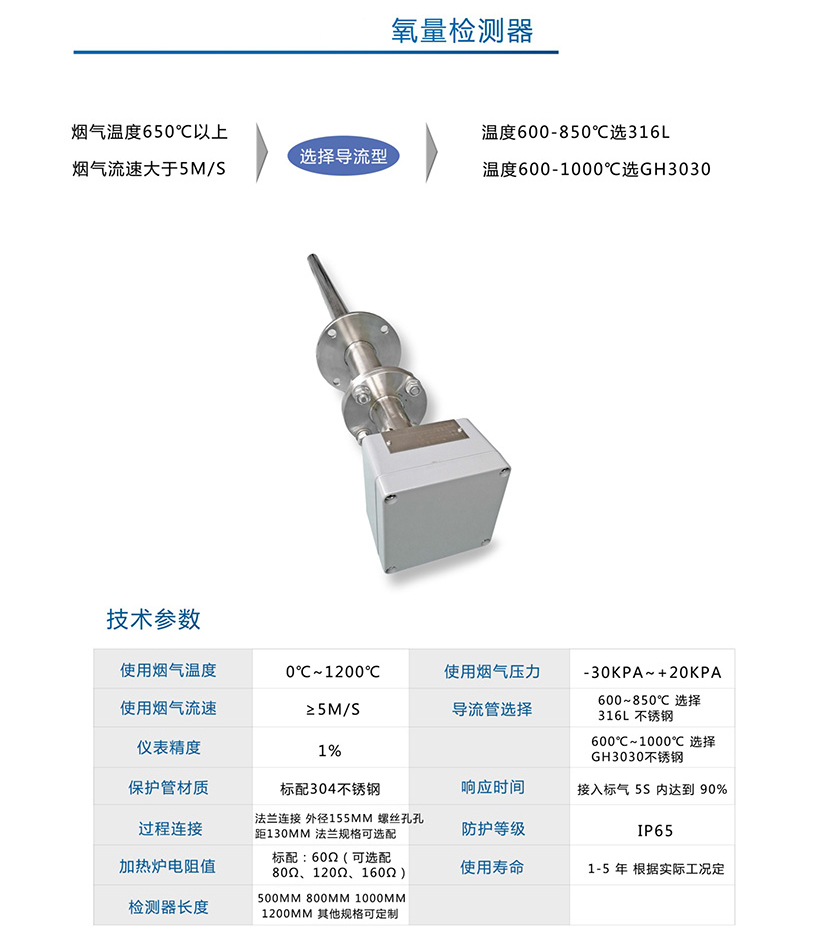 氧量检测器(图1)